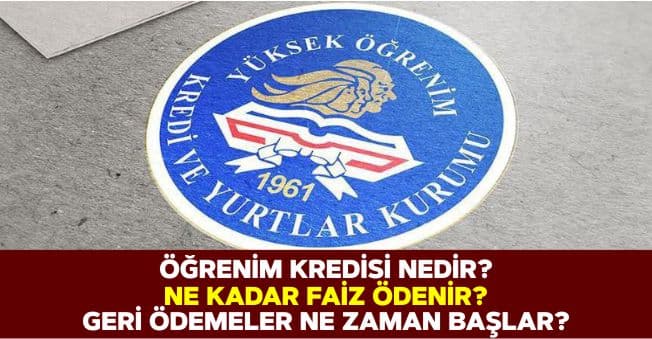 Öğrenim Kredisi Nedir?