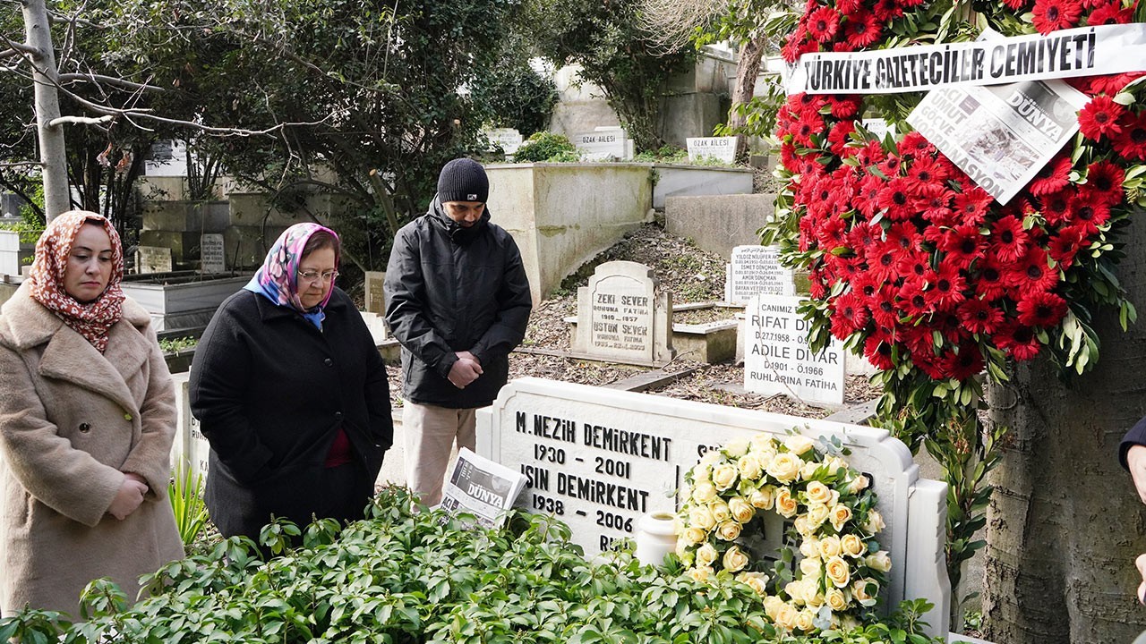 Gazetemiz kurucusu Nezih Demirkent’i vefatının 22’nci yılında hürmetle ve hasretle anıyoruz