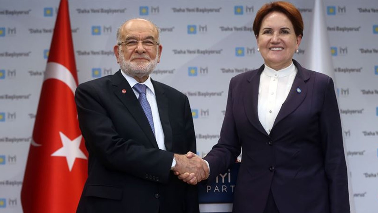 Karamollaoğlu’ndan Akşener’e ziyaret