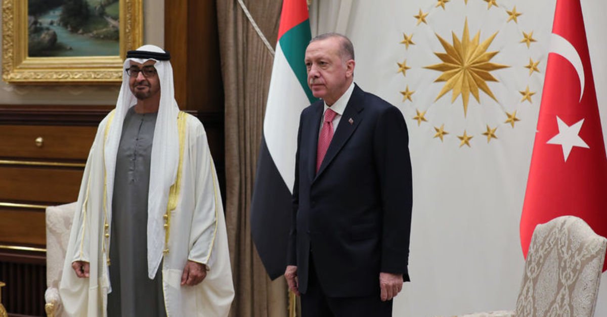 Erdoğan, BAE Devlet Lideri Zayed ile görüştü