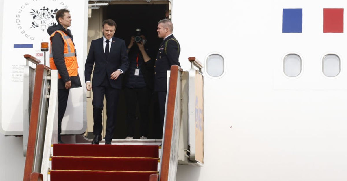 Fransa Cumhurbaşkanı Macron’un Çin ziyareti başladı