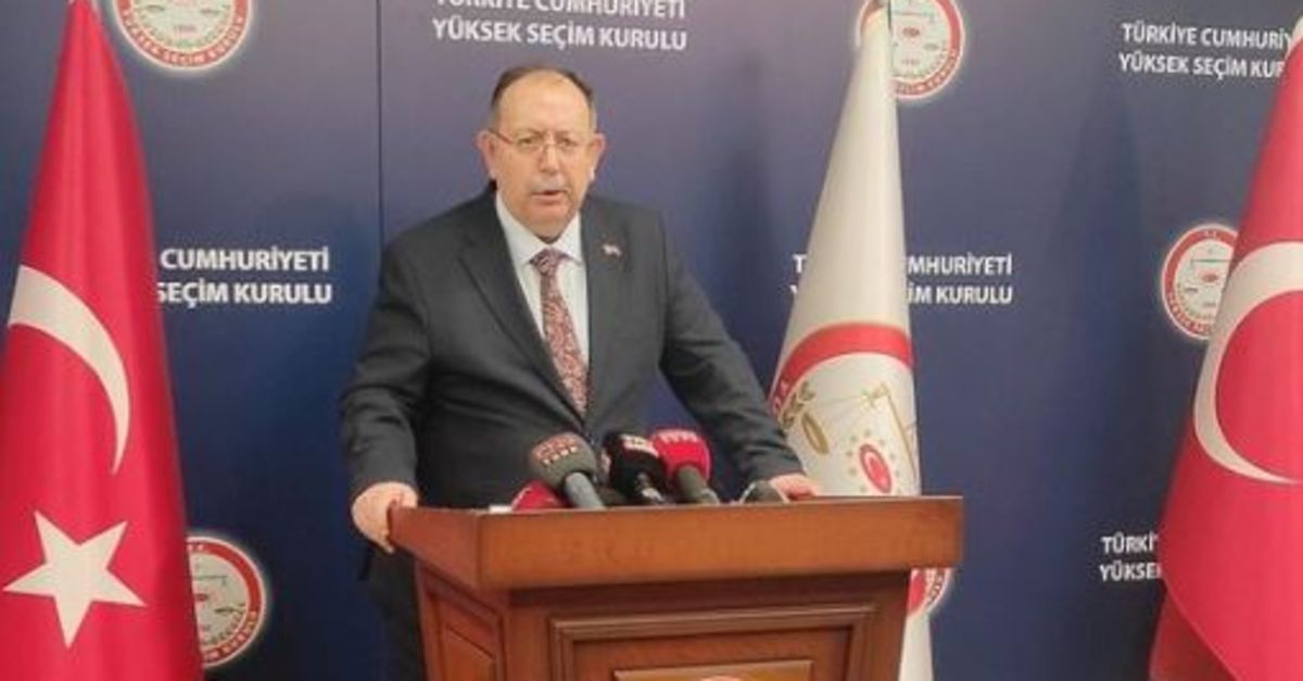 YSK Lideri Yener seçmen sayısını açıkladı
