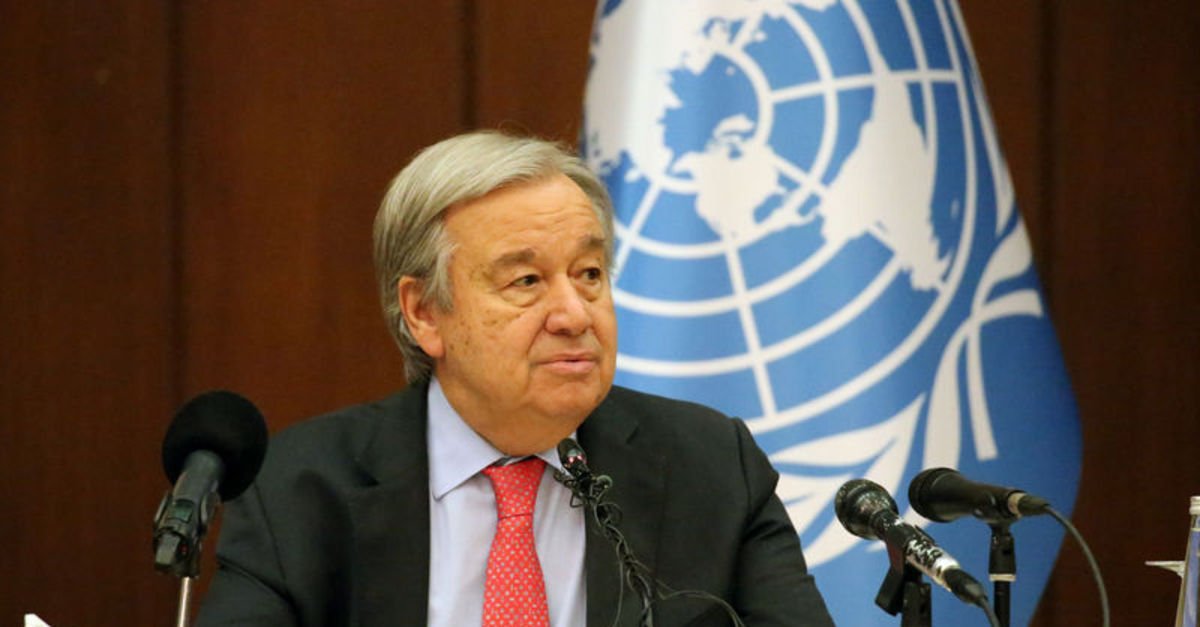 Guterres’ten Tahıl koridoru bildirisi