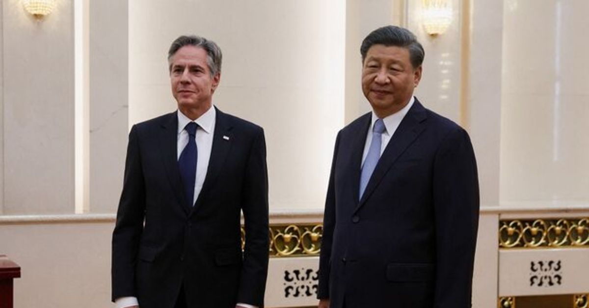 Çin Devlet Lideri Şi, ABD Dışişleri Bakanı Blinken ile görüştü