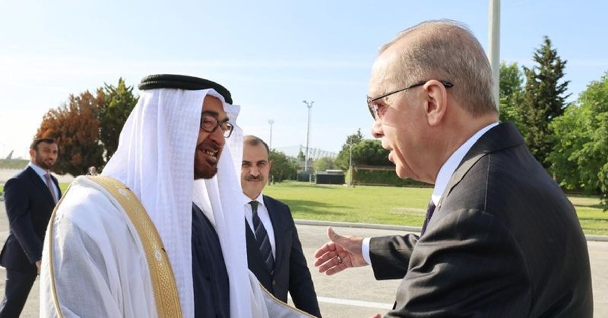 Cumhurbaşkanı Erdoğan, BAE Devlet Lideri Al Nahyan ile görüştü