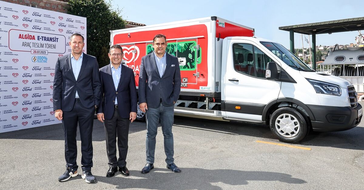 Algida Türkiye, kent içi lojistikte elektrikli araç kullanan birinci marka