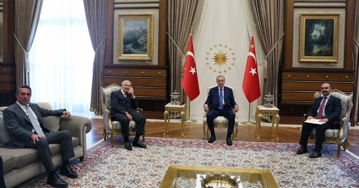 Cumhurbaşkanı Erdoğan, Rahmi Koç ve Ali Koç’u kabul etti